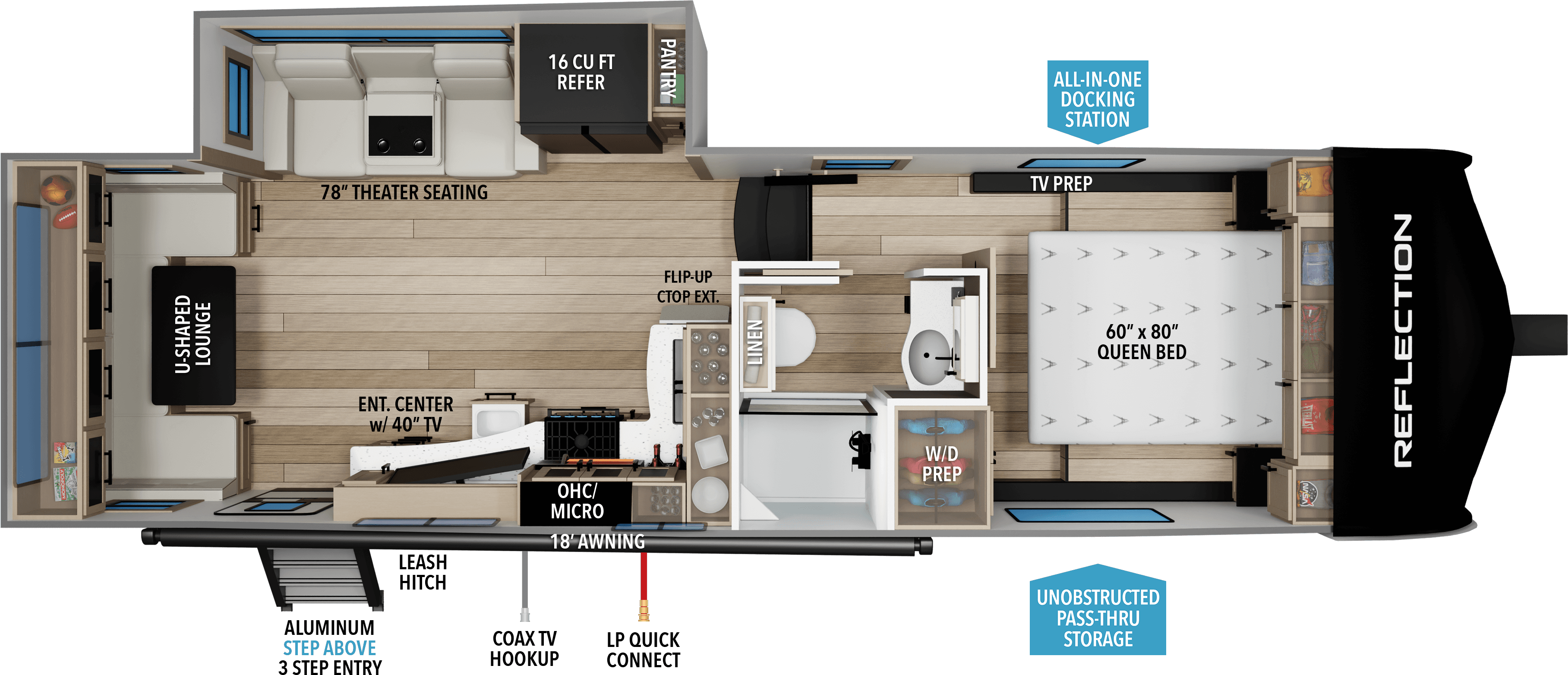 2020 Grand Design 2020 Grand Design Reflection 150 Series - thumbnail 2