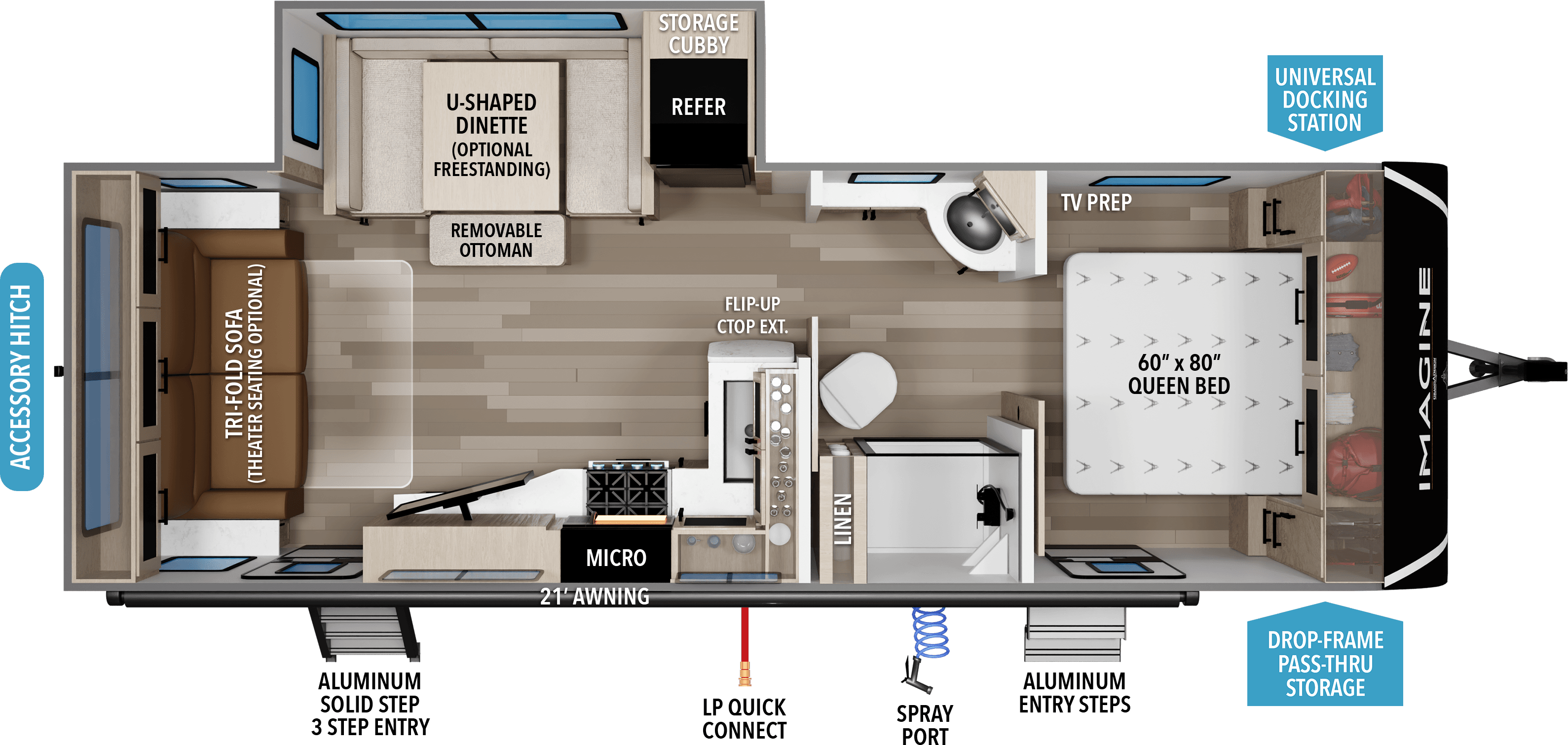 2022 Grand Design 2022 Grand Design Imagine XLS - thumbnail 2