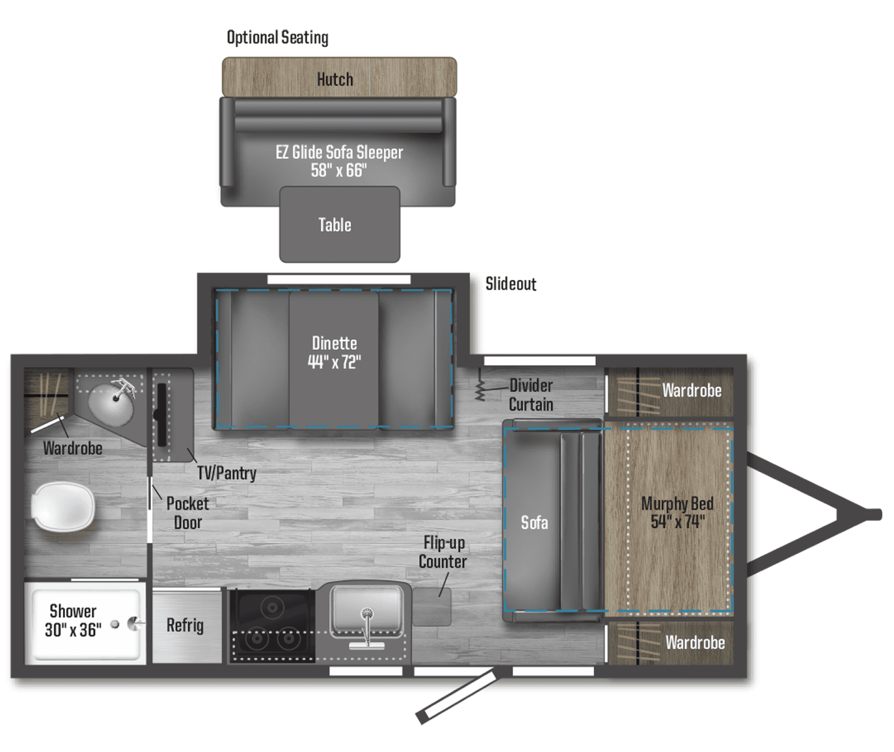 2022 Winnebago 2022 Winnebago Micro Minnie - thumbnail 2