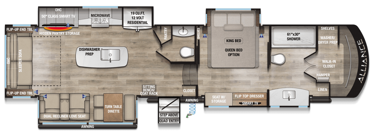 2025 Alliance RV 2025 Alliance RV Paradigm - thumbnail 2
