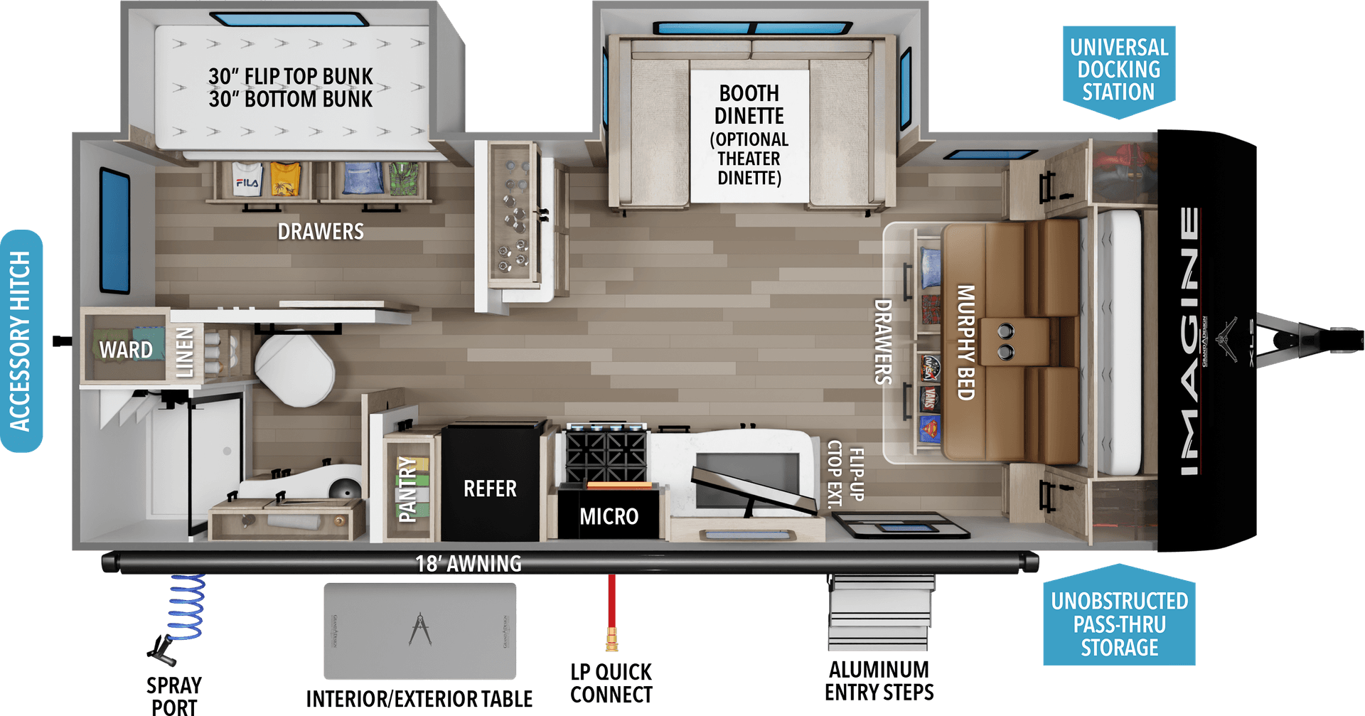 2025 Grand Design 2025 Grand Design Imagine - thumbnail 2