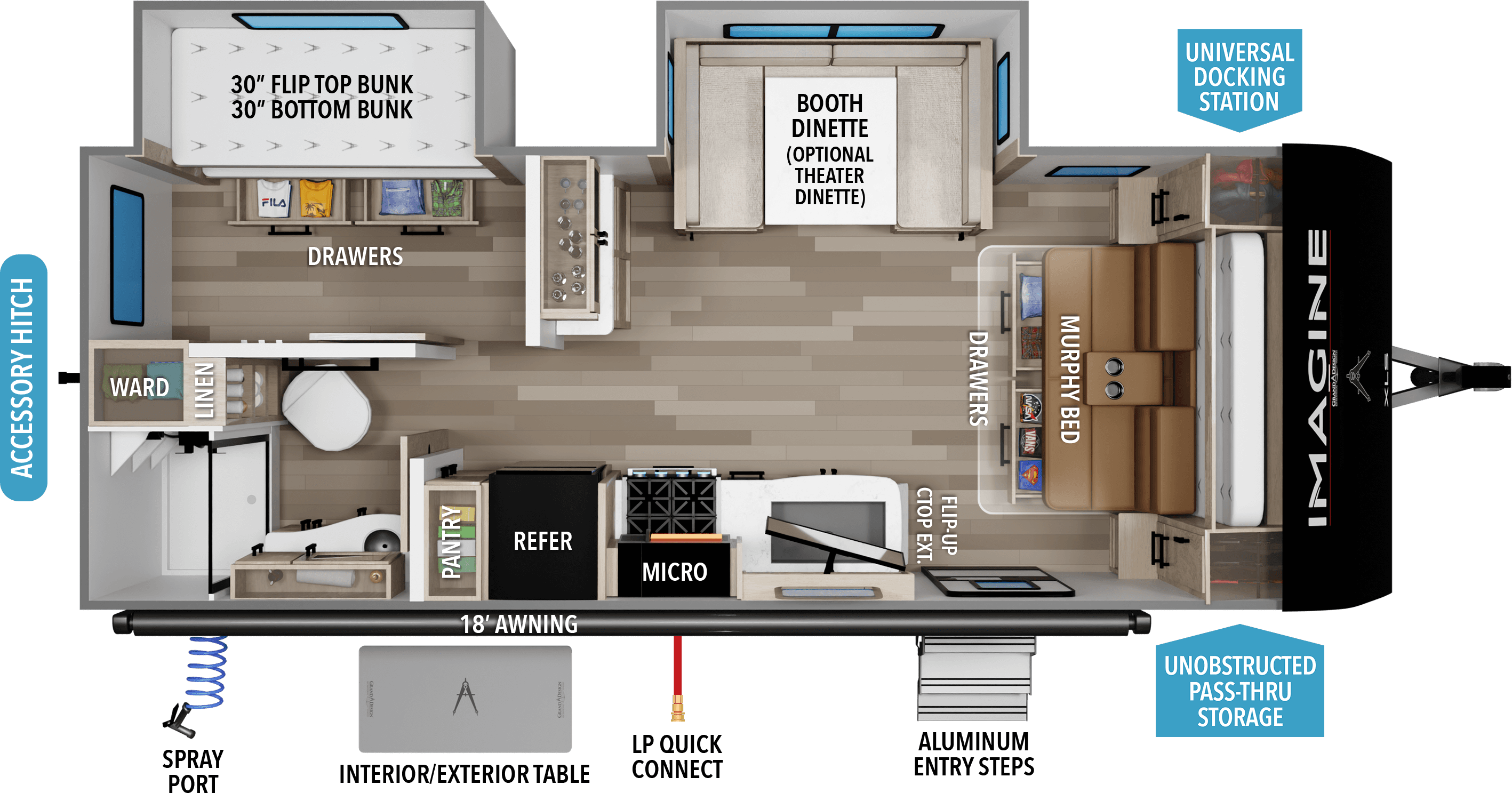 2025 Grand Design 2025 Grand Design Imagine XLS - thumbnail 2