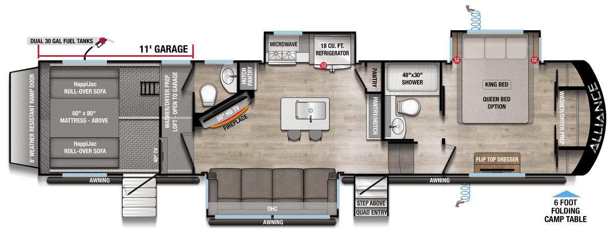 2026 Alliance RV 2026 Alliance RV Valor - thumbnail 2