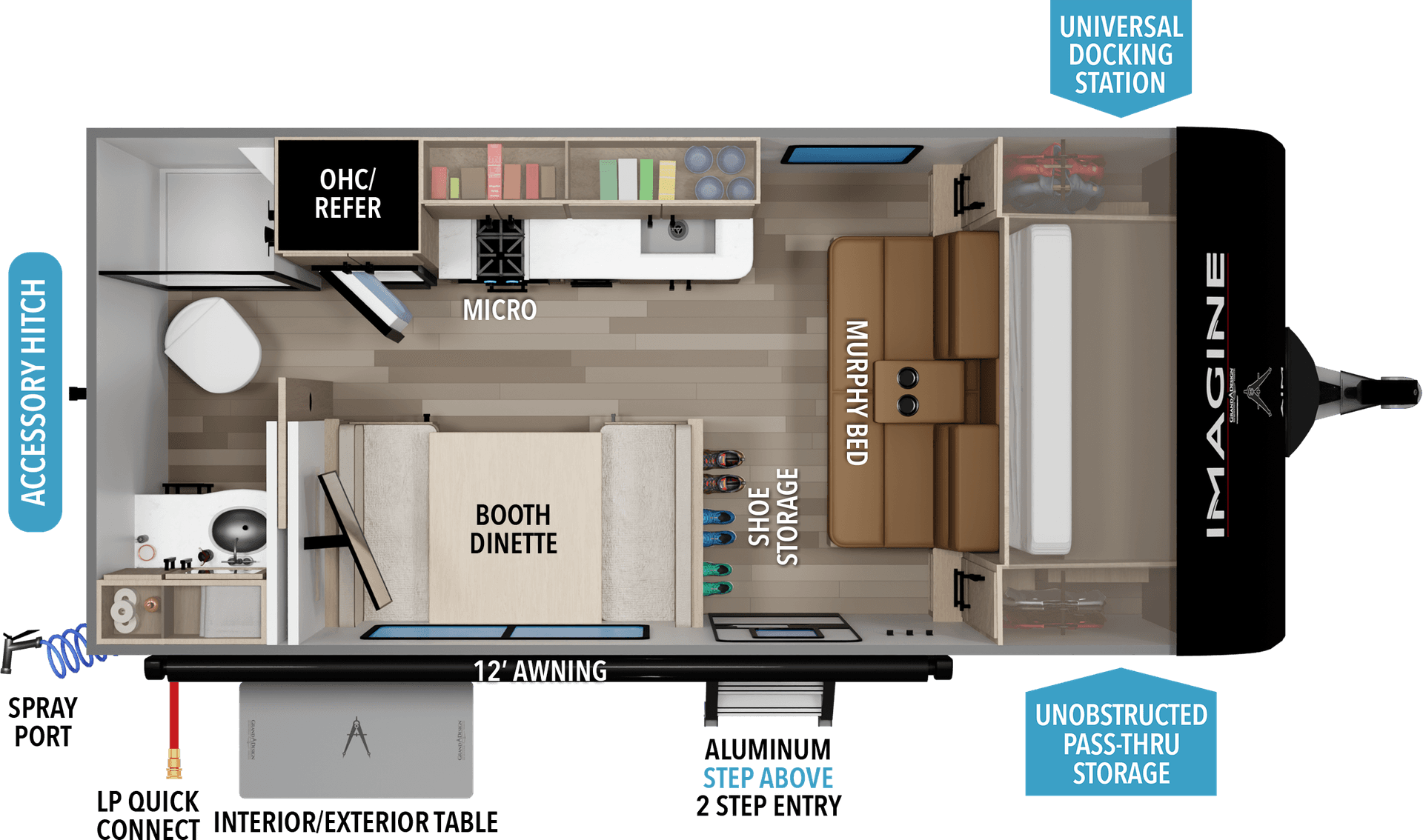 2026 Grand Design 2026 Grand Design Imagine - thumbnail 2