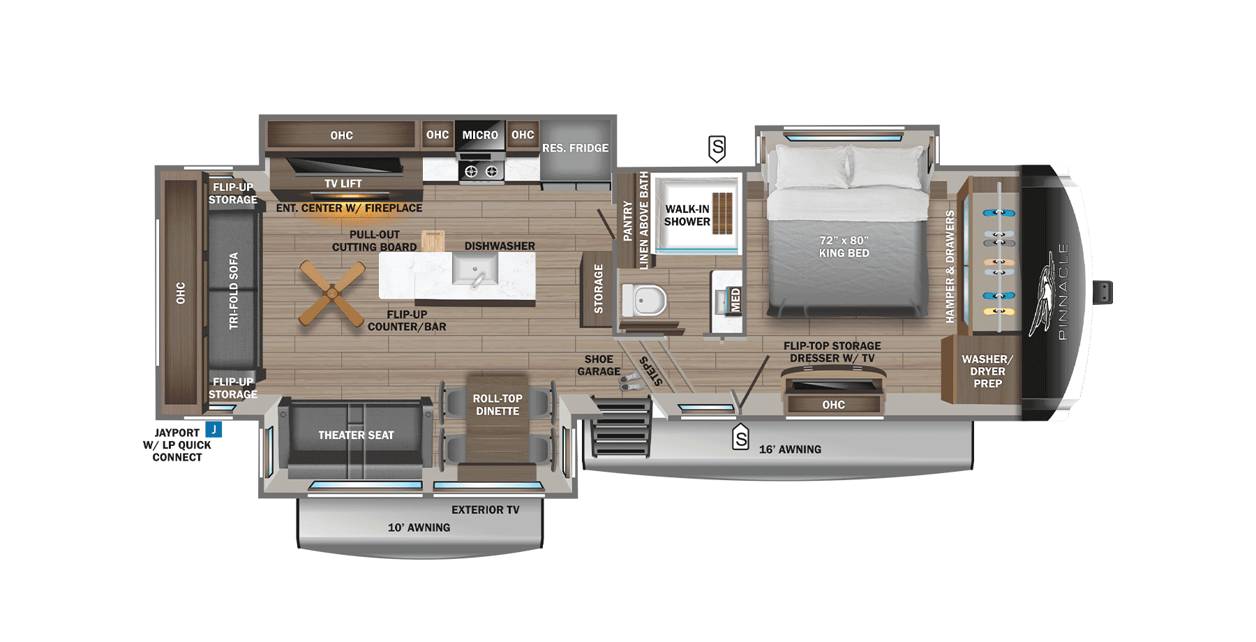 2026 Jayco 2026 Jayco Pinnacle - thumbnail 2