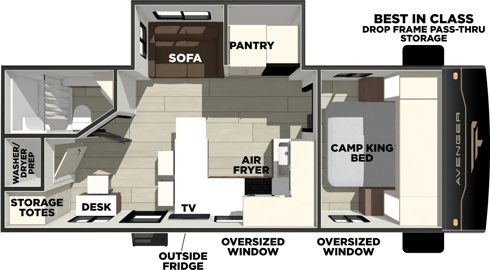 2026 Prime Time RV 2026 Prime Time RV Avenger - image 1