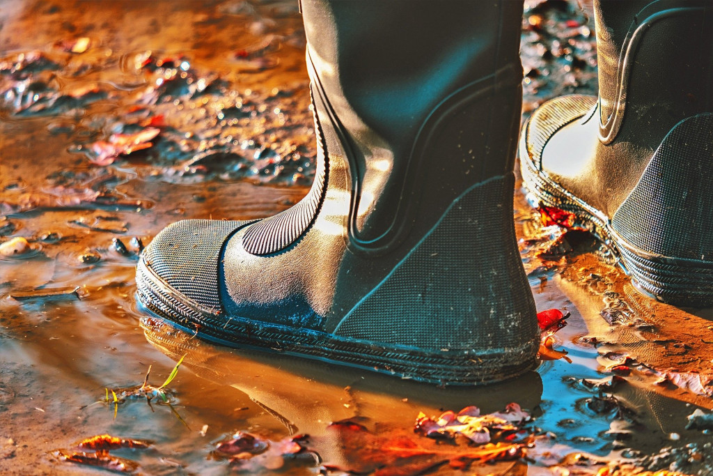 rubber boots