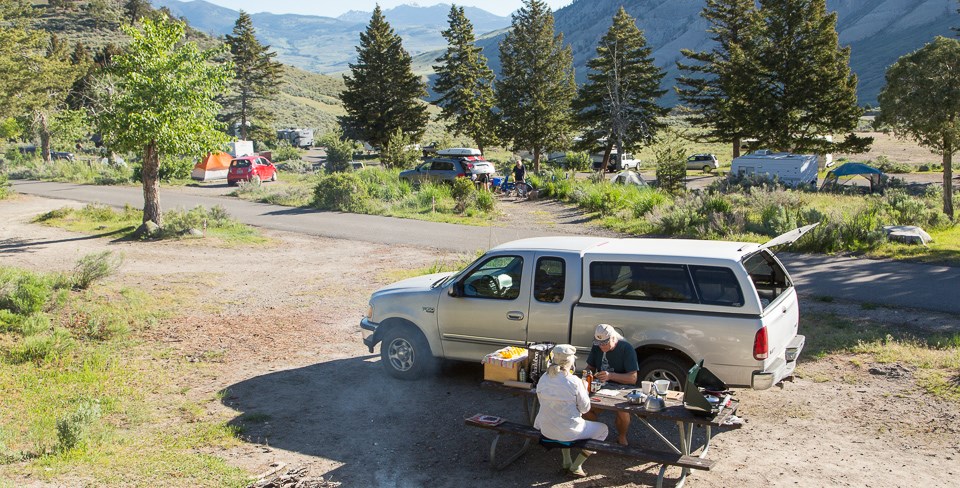 Yellowstone Mammoth Campground